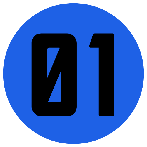 number one blue circle (1)